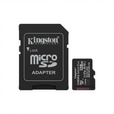 TARJETA MEMORIA MICRO SECURE DIGITAL SDXC 128GB KINGSTON CANVAS SELECT PLUS CLASE 10 UHS-1 + ADAPTADOR SD