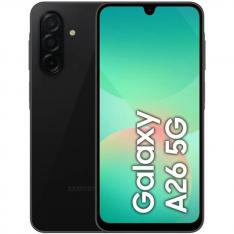 TELEFONO MOVIL SMARTPHONE MOVIL SAMSUNG GALAXY A26 5G 6GB / 128GB / 6.7'' / NEGRO