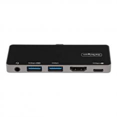 DOCKING STATION STARTECH USB TIPO C 6 EN 1