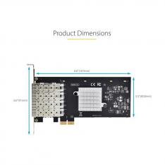 TARJETA DE RED STARTECH P041GI-NETWORK-CARD 4X SFP