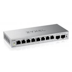 SWITCH 10 PUERTOS ZYXEL GS1200-10V3 8xGbE 2xSFP