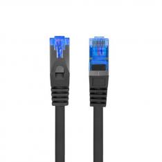 CABLE RED LANBERG LATIGUILLO CAT.6A S/FTP LSZH CCA 5M NEGRO FLUKE  PASSED