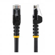 CABLE DE RED STARTECH LATIGUILLO RJ45 UTP CAT6 5M NEGRO
