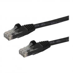 CABLE DE RED STARTECH LATIGUILLO RJ45 UTP CAT6 0.5M NEGRO