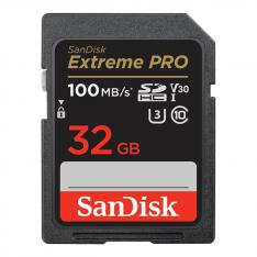 TARJETA MEMORIA SECURE DIGITAL SDHC 32GB SANDISK EXTREME PRO CLASE 10 UHS-I U3
