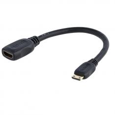 CABLE MINI HDMI A HDMI STARTECH 0.125M/ MACHO-HEMBRA/ NEGRO