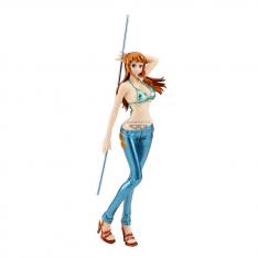 FIGURA BANPRESTO ONE PIECE GLITTER & GLAMOURS NAMI SPECIAL COLOR VER.A