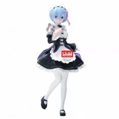 FIGURA BANPRESTO RE: ZERO STARTING LIFE IN ANOTHER WORLD GLITTER & GLAMOURS REM MAID VER. 24CM