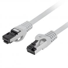 CABLE RED LANBERG LATIGUILLO CAT.8.1 S/FTP LSZH CU 3M GRIS FLUKE PASSED