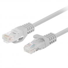 CABLE RED LANBERG LATIGUILLO CAT.6 U/UTP 7.5M GRIS FLUKE PASSED