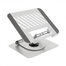 SOPORTE / BASE ELEVADOR TOOQ PARA PORTATIL 17" GRIS