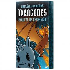 JUEGO DE MESA UNSTABLE UNICORNS DRAGONES EXPANSION PEGI 8
