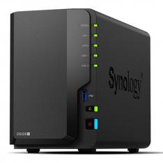 SERVIDOR NAS SYNOLOGY DISK STATION DS225+ 2GB GIGABIT ETHERNET 32TB (2x16TB HDD)