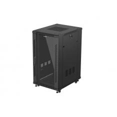 ARMARIO RACK PHOENIX 22U 600X800 DE PIE SERVIDOR 19'' HASTA 1000 KG NEGRO