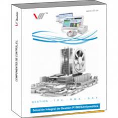 SOFTWARE GESTION V3+ TPV + SAT+ RMA INDUSTRIAL 2 USUARIOS LICENCIA ELECTRO PERPETUA INCLUYE 1 AÑO MATENIMIENTO