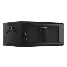ARMARIO RACK PHOENIX 4U 600X450X279 AUTO-ENSAMBLADO 19'' HASTA 60 KG NEGRO