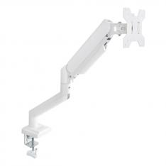 SOPORTE MESA TOOQ VESA HASTA 34" 100X100MM MAX 10KG BLANCO