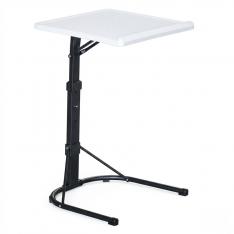 YOEVU - Mesa plegable auxiliar blanca 