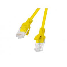 LATIGUILLO LANBERG CAT.5E UTP 5M AMARILLO