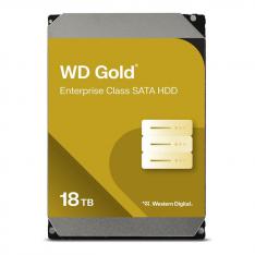 DISCO DURO INTERNO HDD WD WESTERN DIGITAL GOLD 18TB 3.5" SATA 6GB/S 512MB