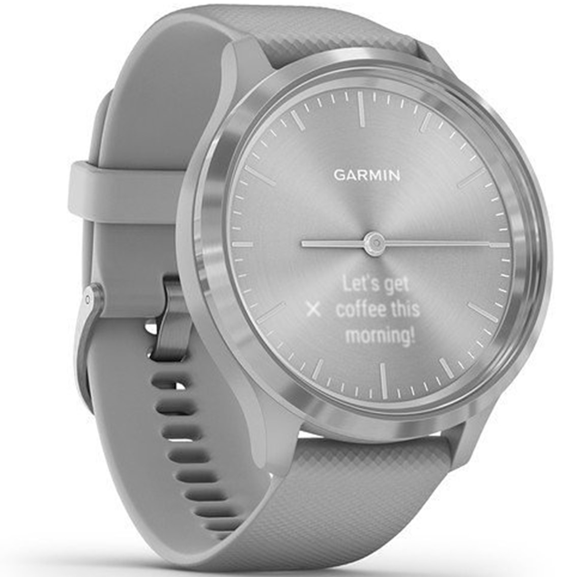 Reloj Smartwatch Garmin Vivomove 3 Sport Plata/gris F.cardiaca / Barometro  / Gps / 44mm / Oled / Tactil / Bt | Dynos