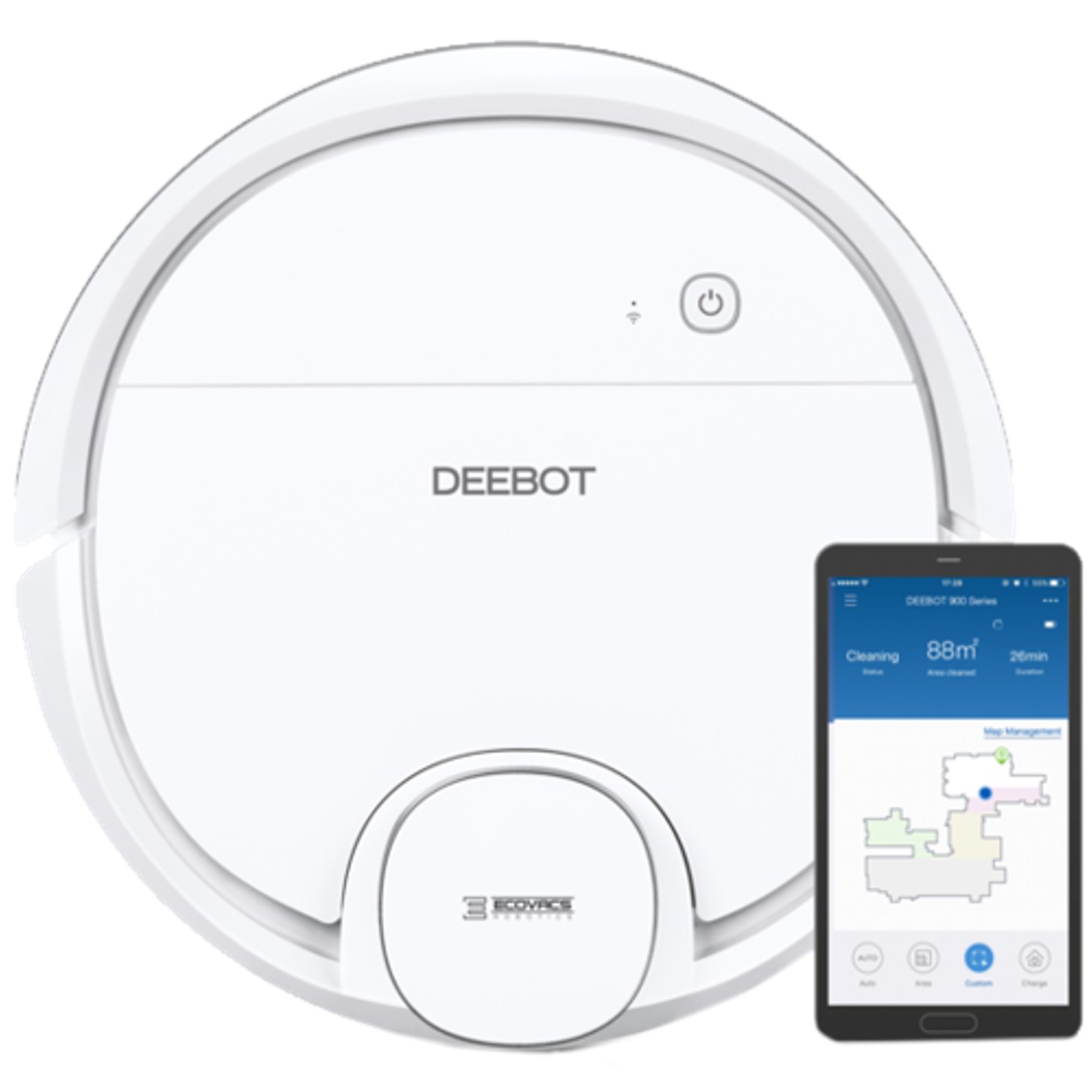 Robot Aspirador Ecovacs Deebot Ozmo 905 450ml | Dynos