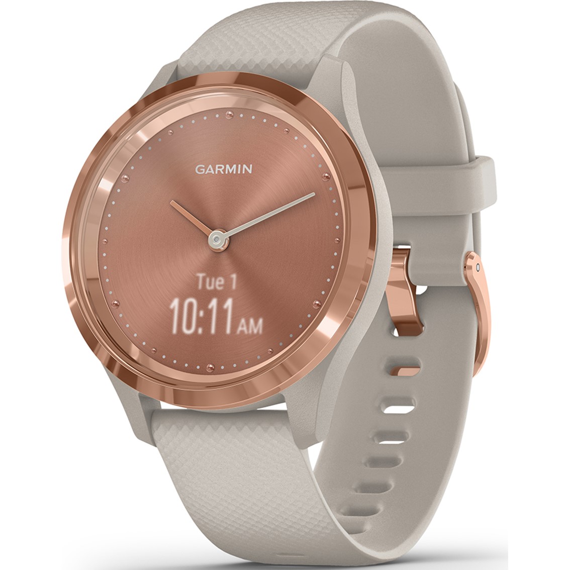 Reloj Smartwatch Garmin Vivomove 3s Sport Rose Gold/beige | Dynos