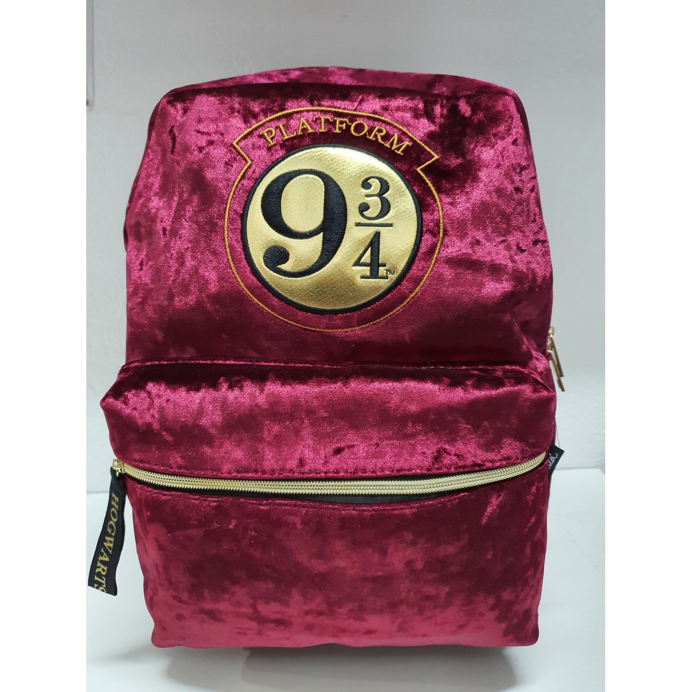Mochila Casual Terciopelo Cerdá Harry Potter Anden 9 3/4 Burdeos 40 Cm |  Dynos