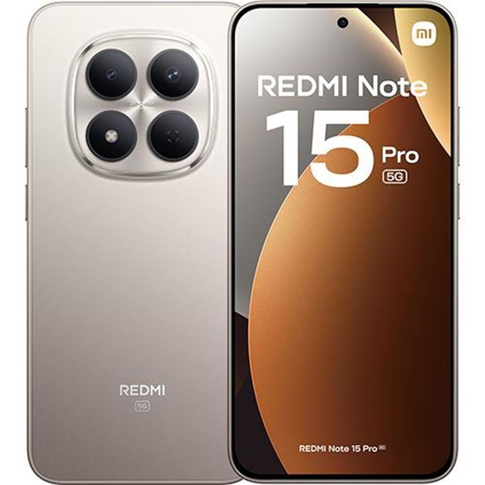 Móvil Xiaomi Redmi Note 15 Pro 5G 8Gb 256Gb 6.83 Titanio | Dynos